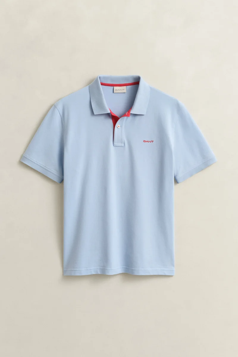 Gant  Regular Contrast Pique Short SleevePolo for Men | Best Price UAE